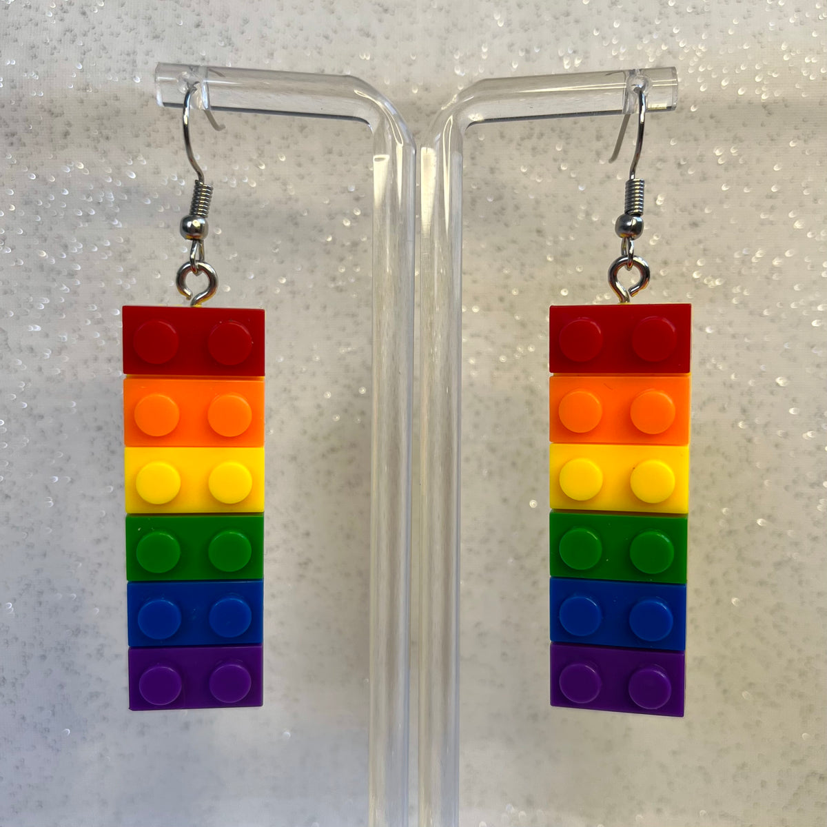 Lego Rainbow Heart - Gay Pride LGBT Christmas T - Folksy